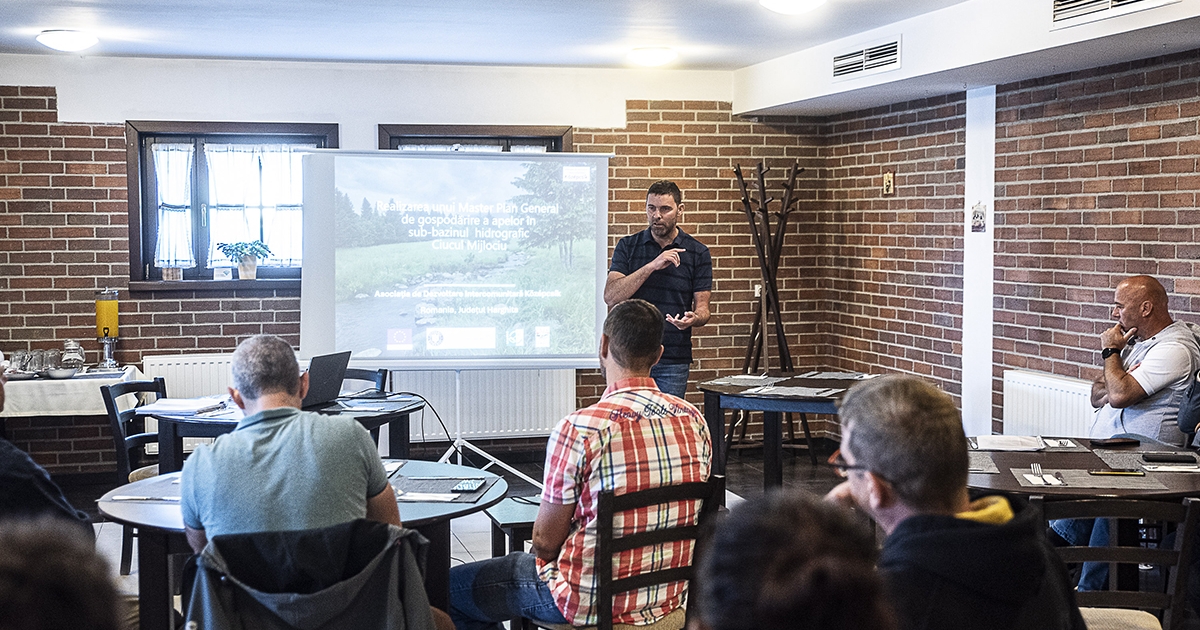 Ismertették Középcsík vízgazdálkodási mestertervét